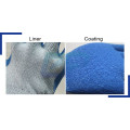 More Protective Latex Half Coating Cotton Dipped Work Glove For Car Repair